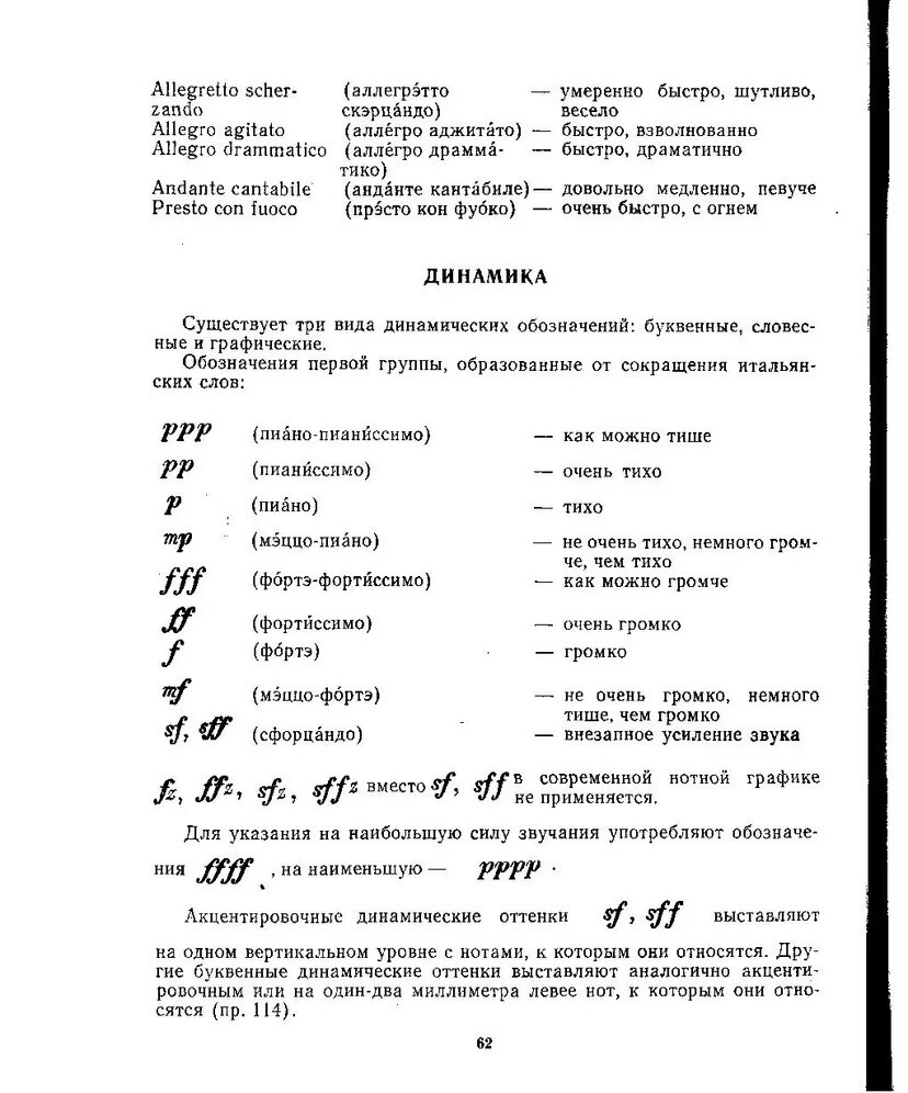 Динамическое обозначение