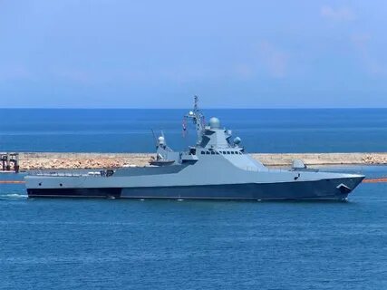 Российский корабль атакован