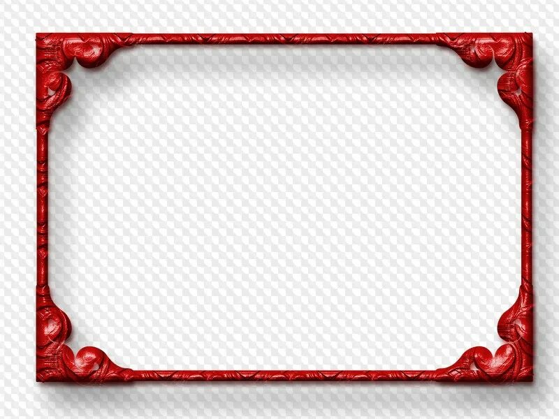 Red frame