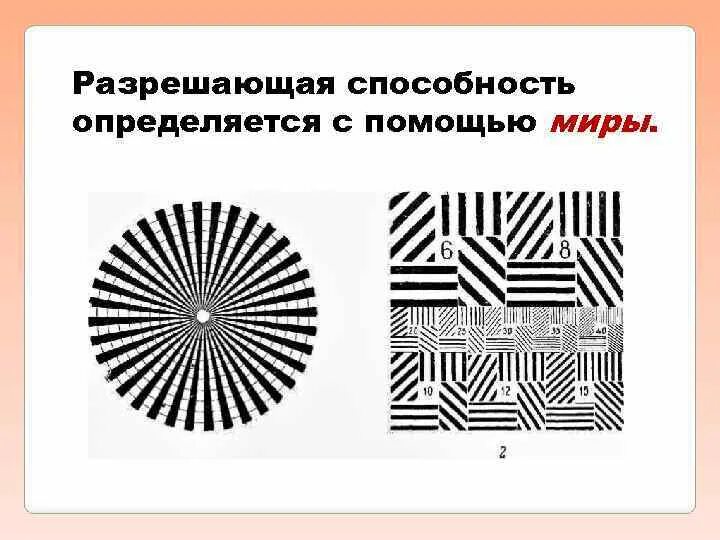 Определите разрешающую способность. Определите разрешающую способность