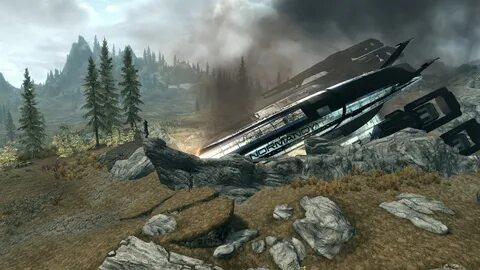 Crash skyrim
