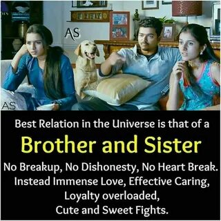 Relationship my sister