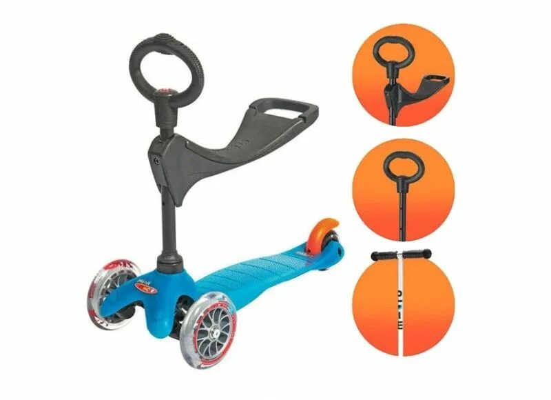 Самокат как снимается. Mini micro 3 in 1. mini micro самокат трехколесный. самокат scooter трехколесный 3 в 1. самокат scooter mini трехколесный.