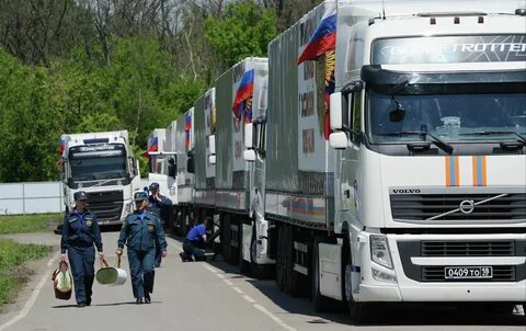 Машина гуманитарной помощи
