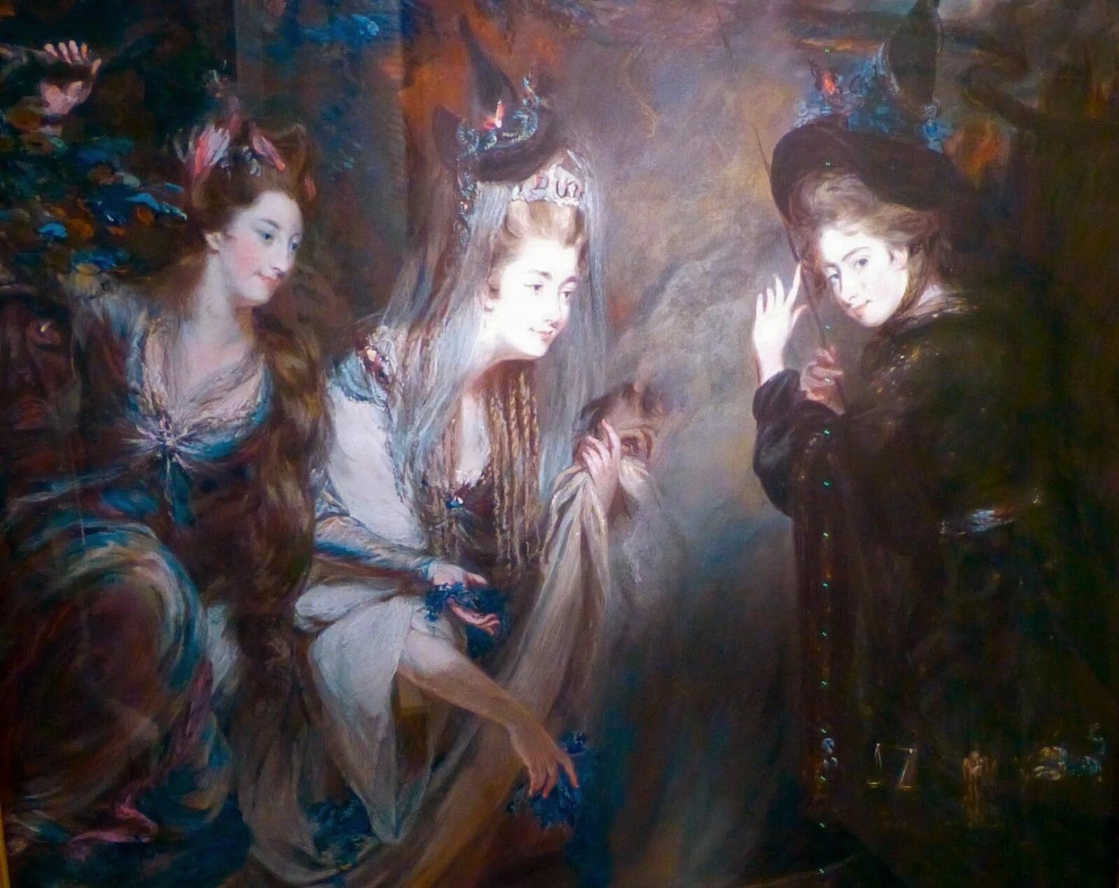 Daniel Gardner, the three Witches from Macbeth, 1775. Дэниел Гарднер картина три ведьмы Макбета. Три волшебницы. Ведьма картина. Ведьма 3 корейский