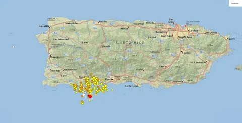 Today's earthquakes in vieques municipality, puerto rico.