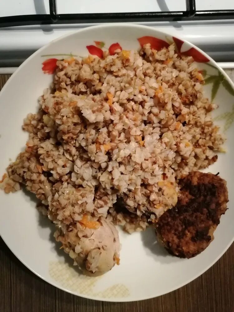 Как сделать гречку с курицей