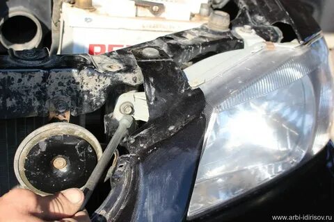 Как снять фары акцент тагаз