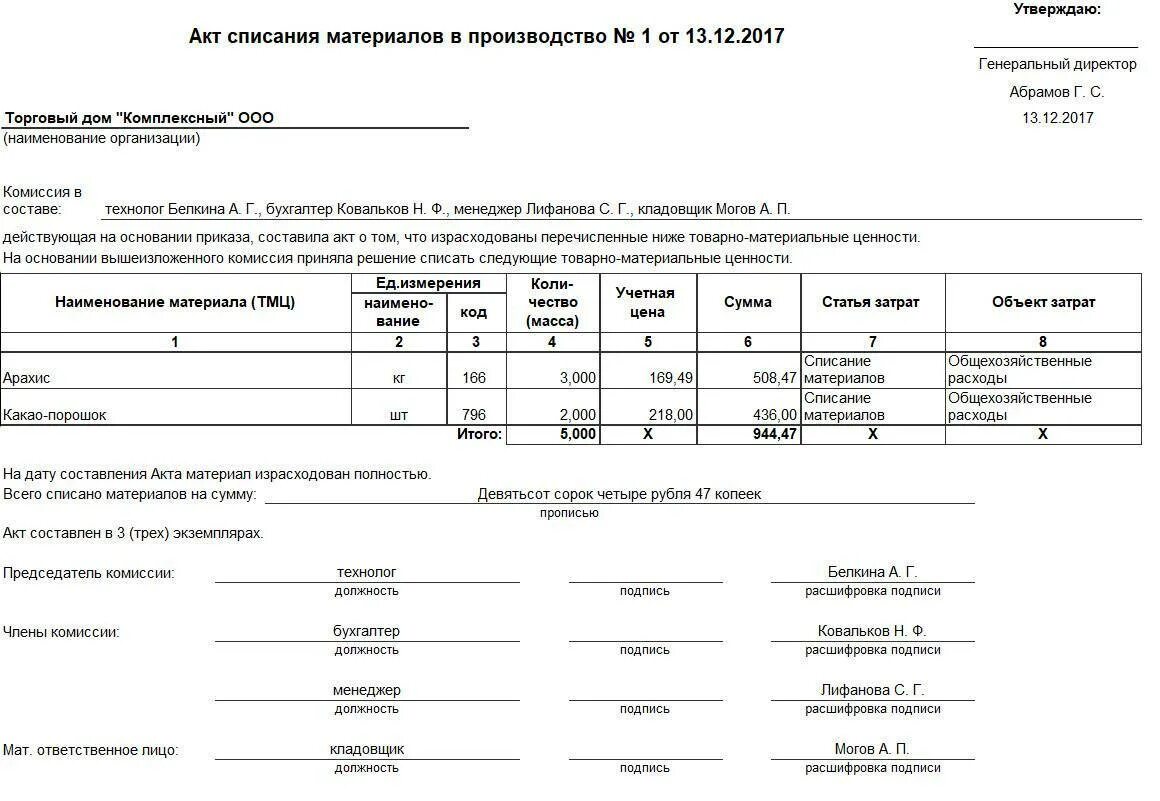 Инструмент пришел в негодность. Акт на списание материалов образец заполнения. Образец заполнения акта на списание материалов образец. Акт на списание материалов в производство образец 2022. Бланк списания материалов со склада.