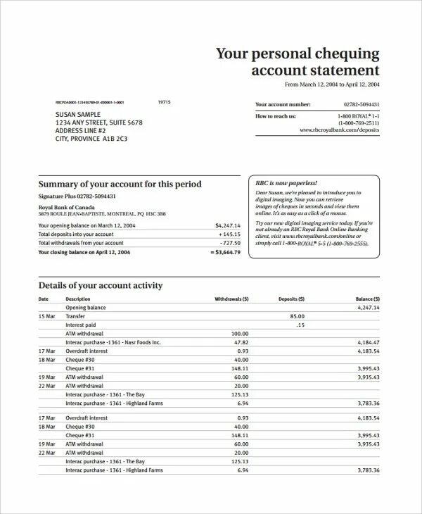 Card statement. Chase bank statement. sample bank statement. bank of america bank statement. bank account statement.