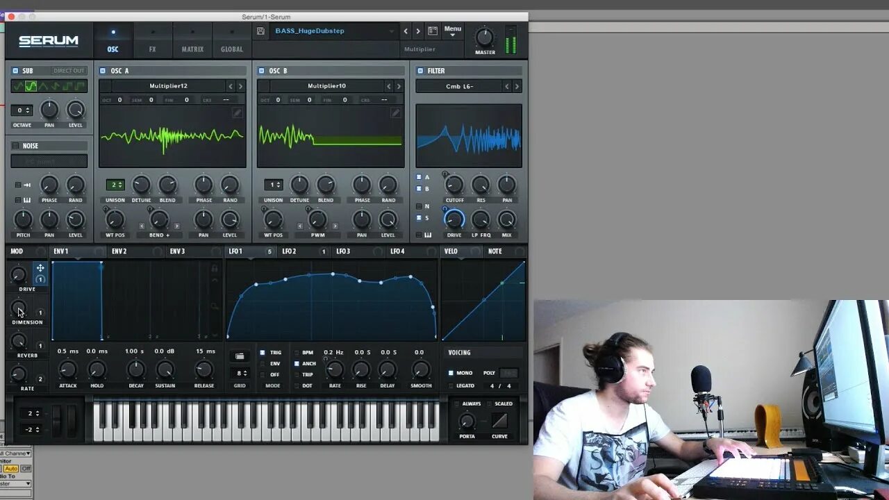 Серум фл студио. Серум Dubstep. Serum Bass. Серум синтезатор. Dubstep bass