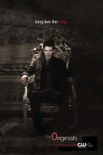 The original king. Никлаус Майклсон на троне.