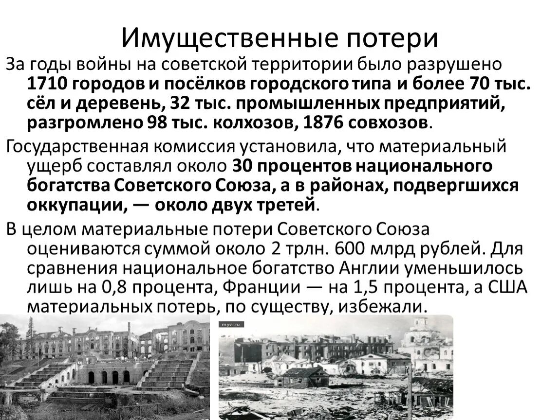 Задания после войны. Разрушения ВОВ 1941-1945. Сколько городов было разрушено в Великой Отечественной войне. Потери в Великой Отечественной войне 1941-1945. Разрушенные города и сёла в ВОВ В СССР.