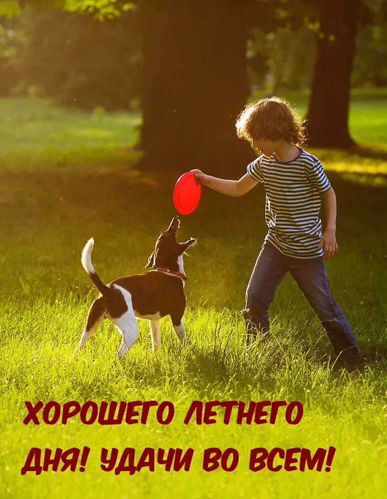 Веселая открытка с Первым летним днем