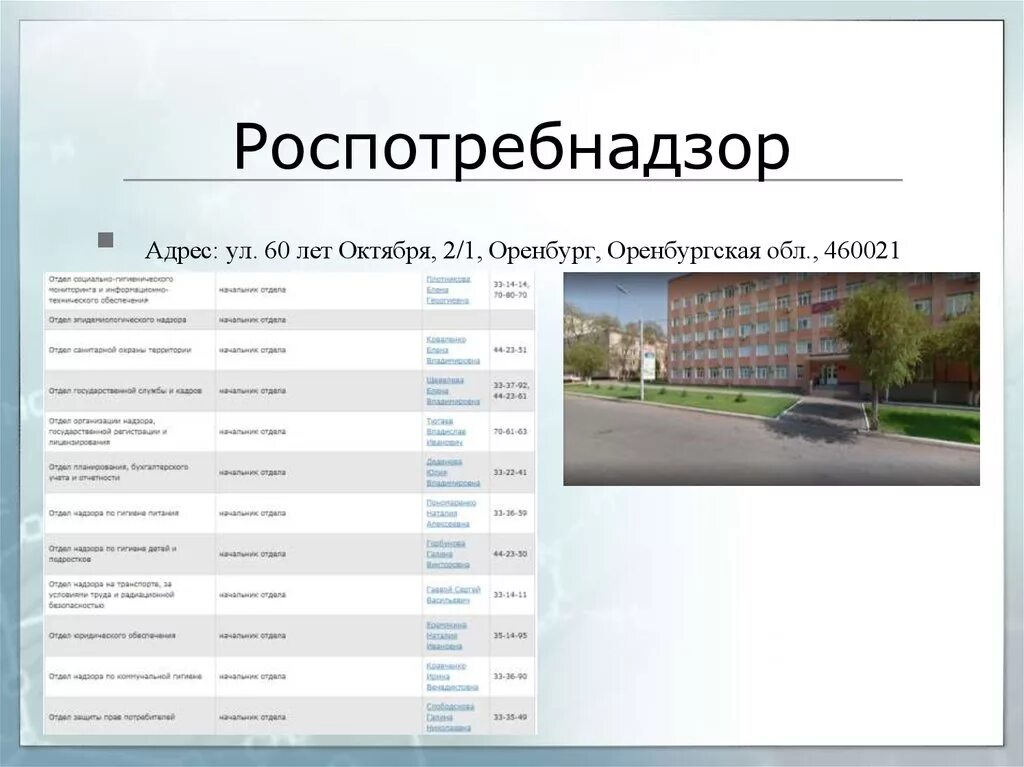 Электронный г оренбург. Роспотребнадзор 60 лет октября. Роспотребнадзор Орен. Роспотребнадзор Оренбург. Роспотребнадзор адрес.