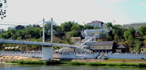 Набережная реки урал в оренбурге