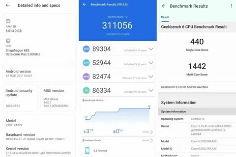 Сколько баллов набирает poco x6
