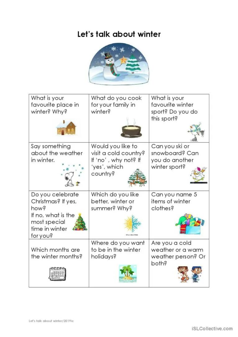 Weather conversations. Winter speaking Cards. Vocabulary weather Intermediate с заданием. Speaking Cards about Winter Holidays. Speaking Cards about Winter children.