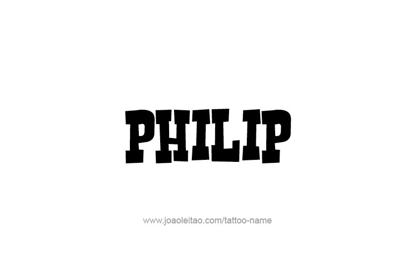 Phil name. Philip имя.