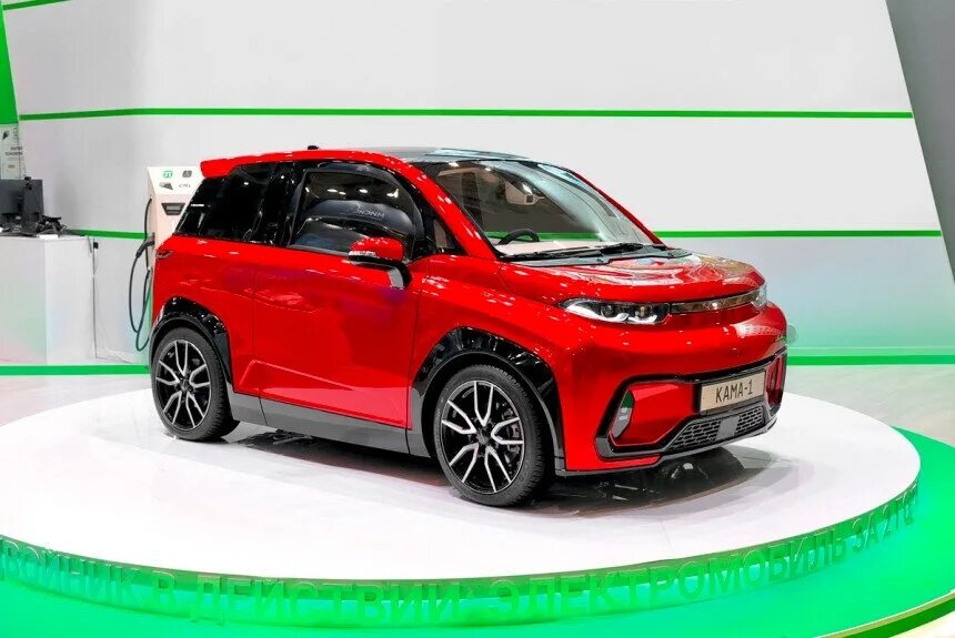 Когда появится в продаже новый. Электрокар кама 1. камаз электромобиль легковой кама 1. новый камаз кама 1. электромобиль атом камаз.