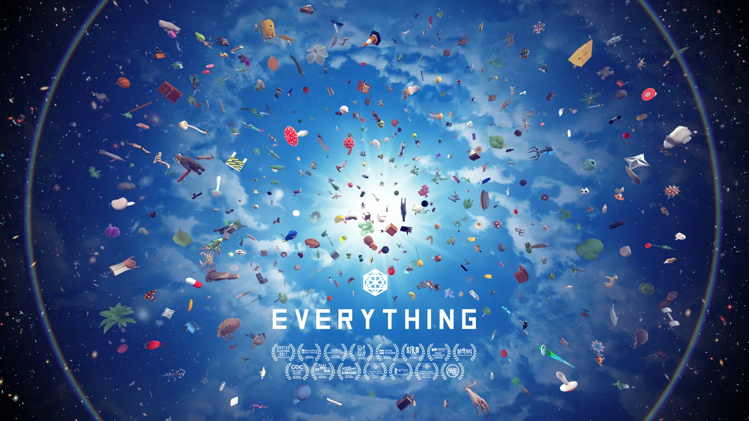 One with everything. Everything. эврисинг игра. картинка everything. everything игра обложка.