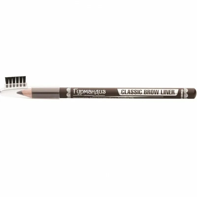 Гурмандиз карандаш для бровей Classic Brow Liner, темно-коричневый. Гурмандиз карандаш для бровей темно-коричневый. Lilo лайнер для бровей Brows Filler. Classic Brow Liner карандаш.