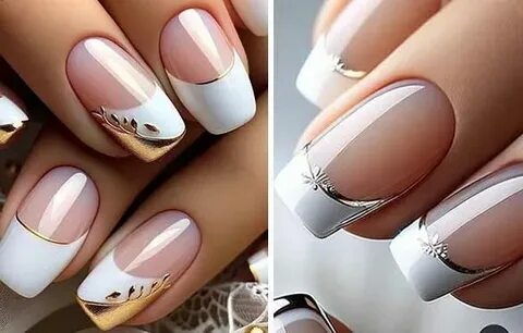 Француз ұзартылған тырнақ дизайны