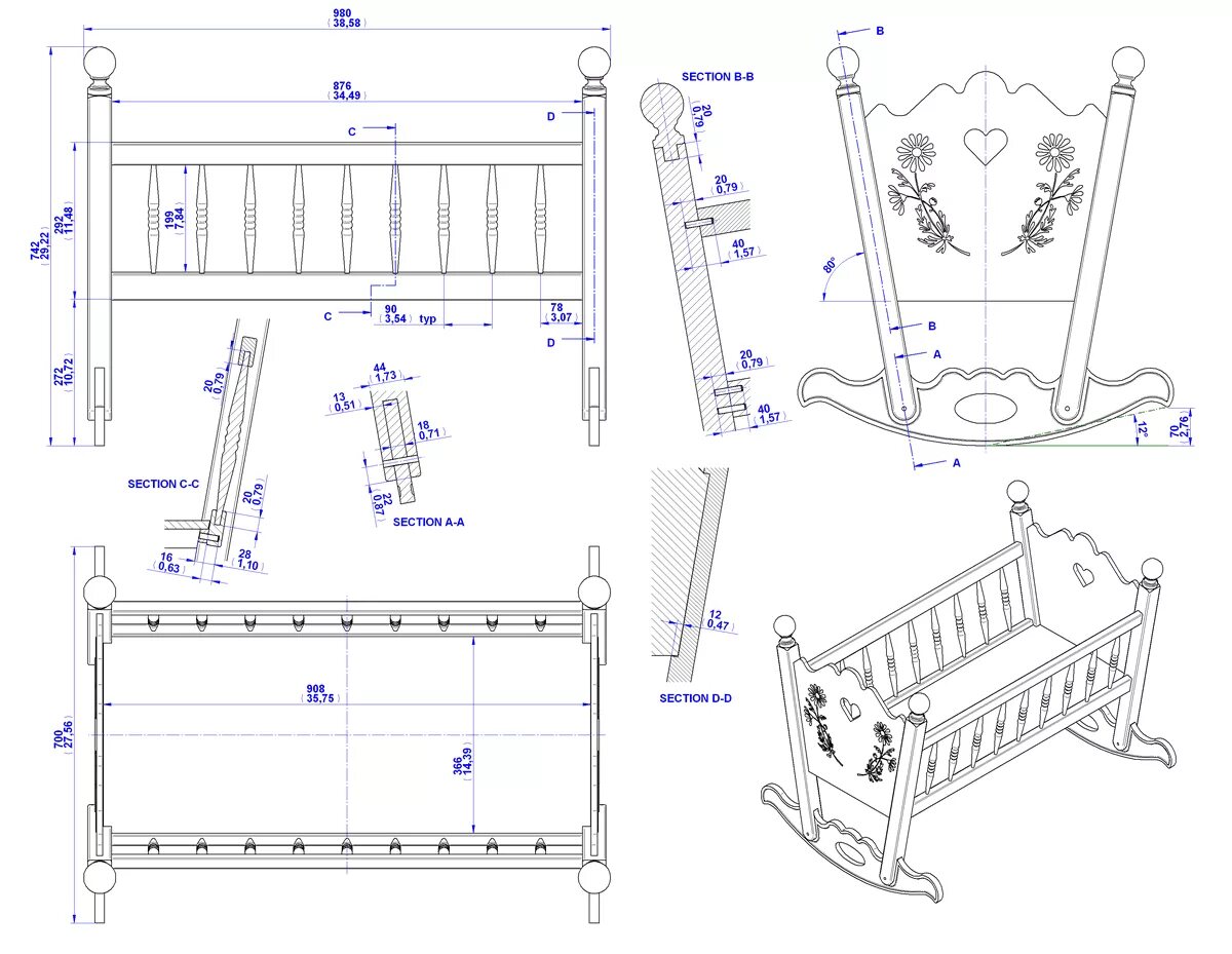 Люльки чертежи. Чертеж люльки качалки для новорожденных. Кроватка качалка люлька чертеж. Детская кроватка люлька чертеж. Люлька качалка для новорожденных своими руками чертежи.
