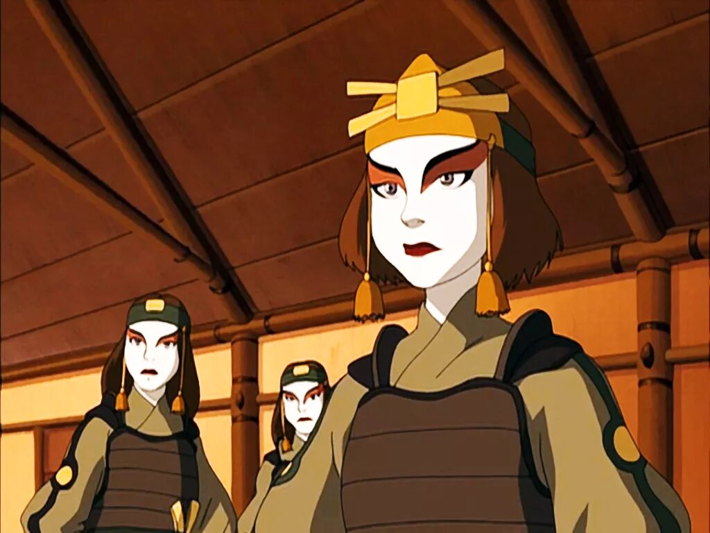 Avatar kyoshi. Воины Киоши аватар. Сокка Киоши.