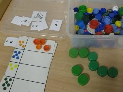 Игры с пластиковыми крышками