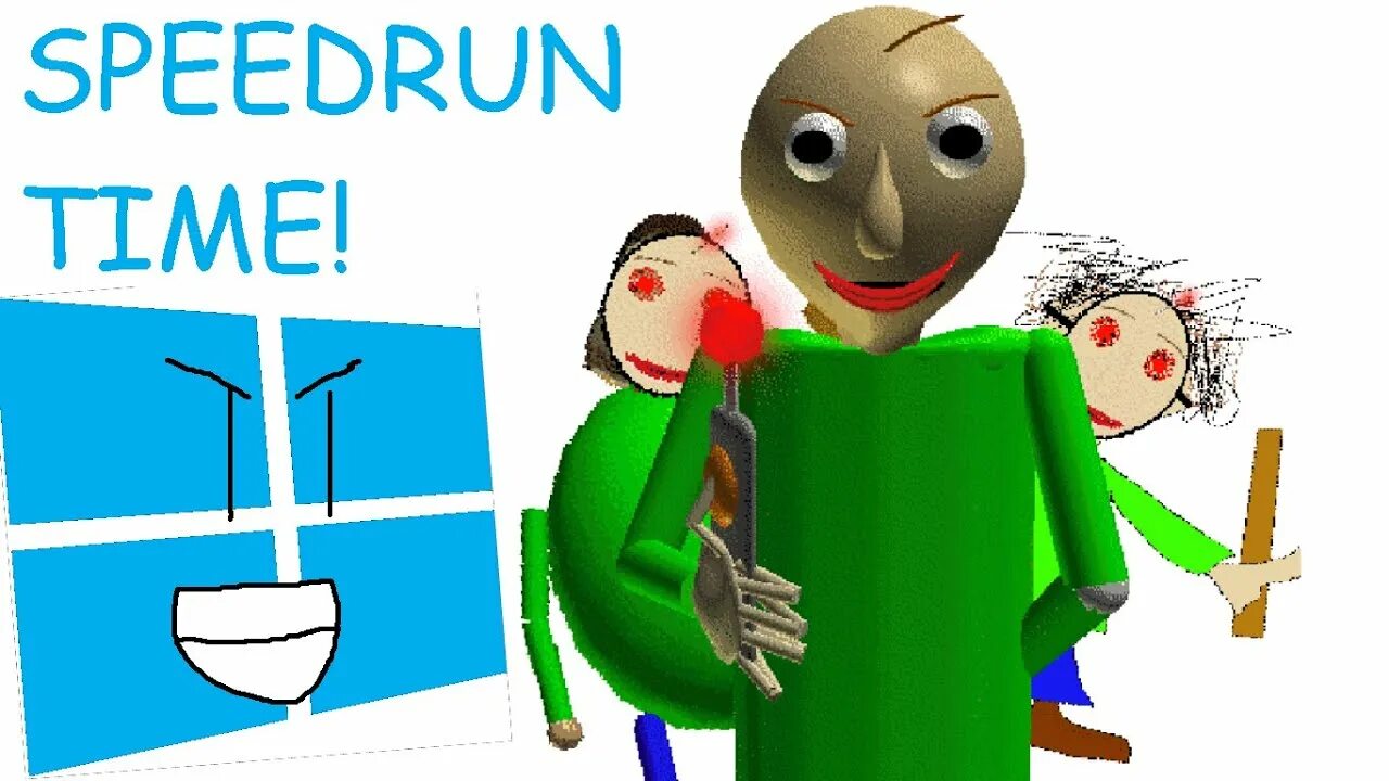 Everybody helps. Helps Baldi. Baldi helps everyone. Retro helps Baldi. Baldi s Basics 1st Prize helps Baldi.