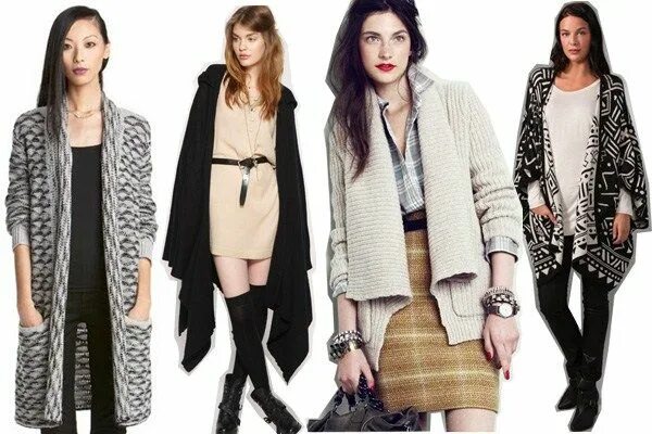 Модные кардиганы осень 2024 женские фото Sweater by Rodarte, fall 2012 Vogue, Kollektion, Herbst