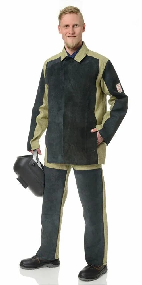 костюм сварщика м214. 3. костюм сварщика цельноспилковый "титан". костюм сварщика "премиум" черный/красный. костюм сварщика цельноспилковый.