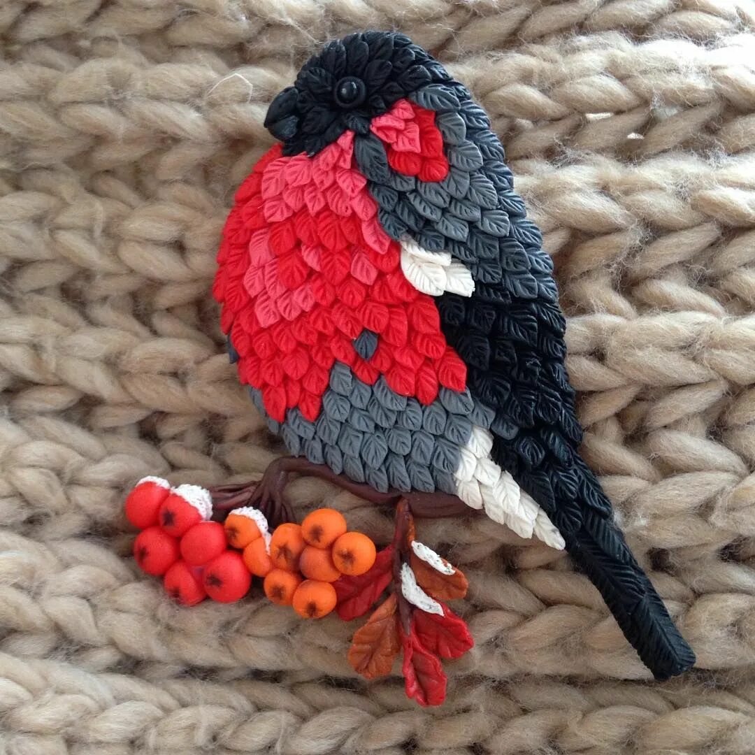 елочная игрушка снегирь из фетра. снегирь своими руками. поделка снегирь. снегирь из фетра. как сделать объемного снегиря.