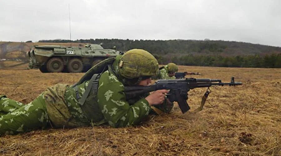 Дрг противника. Армейский корпус черноморского флота. Отражение нападения на колонну. Спецназ на границе. Полигон в крыму.