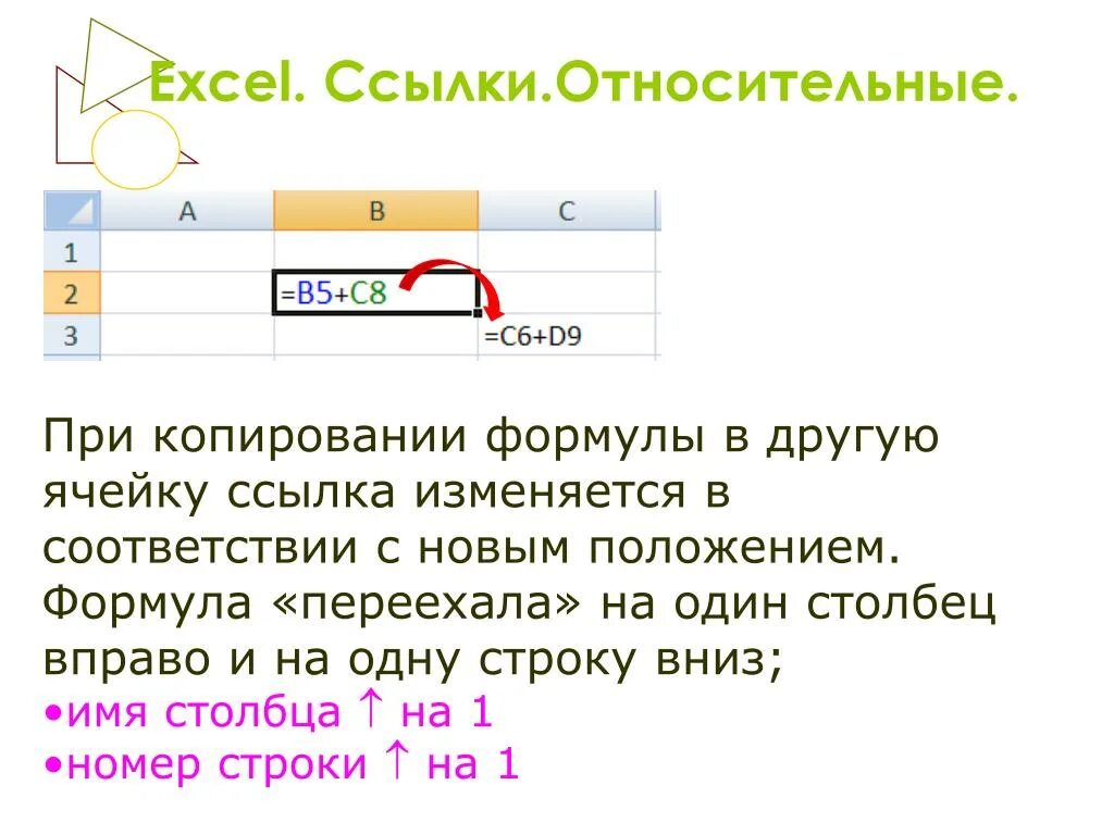 Копирование ячеек с формулами в excel. Копирование ссылки в excel. Ссылка на ячейку в excel. Копирование формул в эксель.