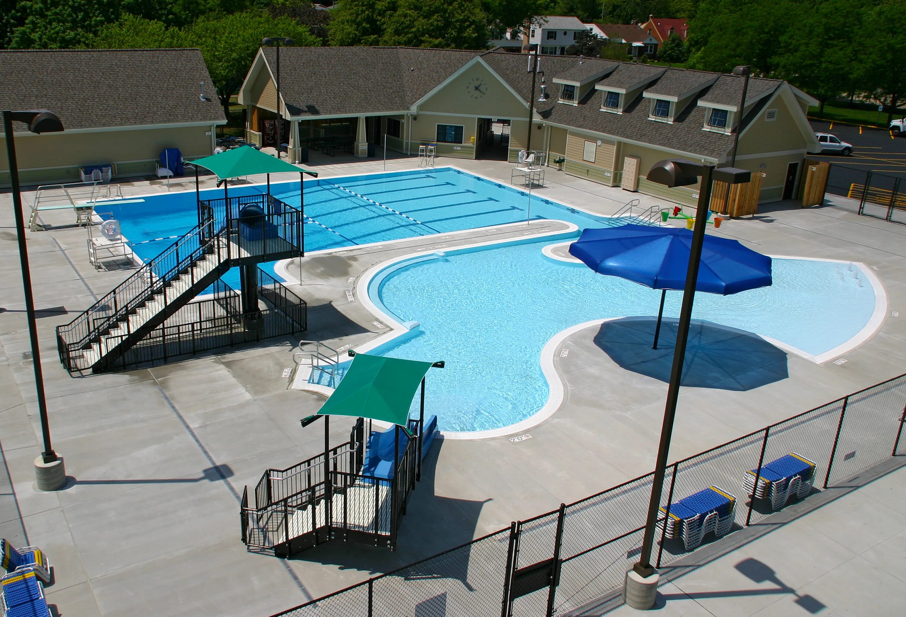 Location pool. City springs neighborhood pool.
