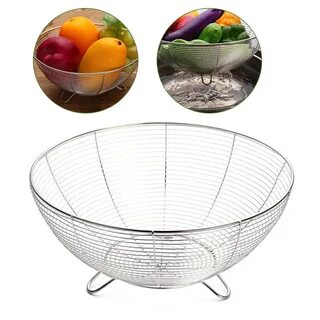 Корзина для фруктов металлическая