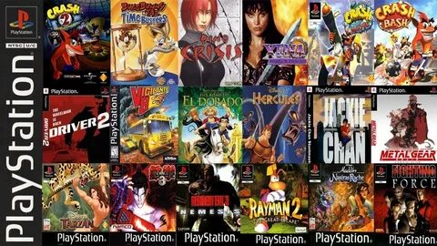 Игры на плейстейшен 1 и 2