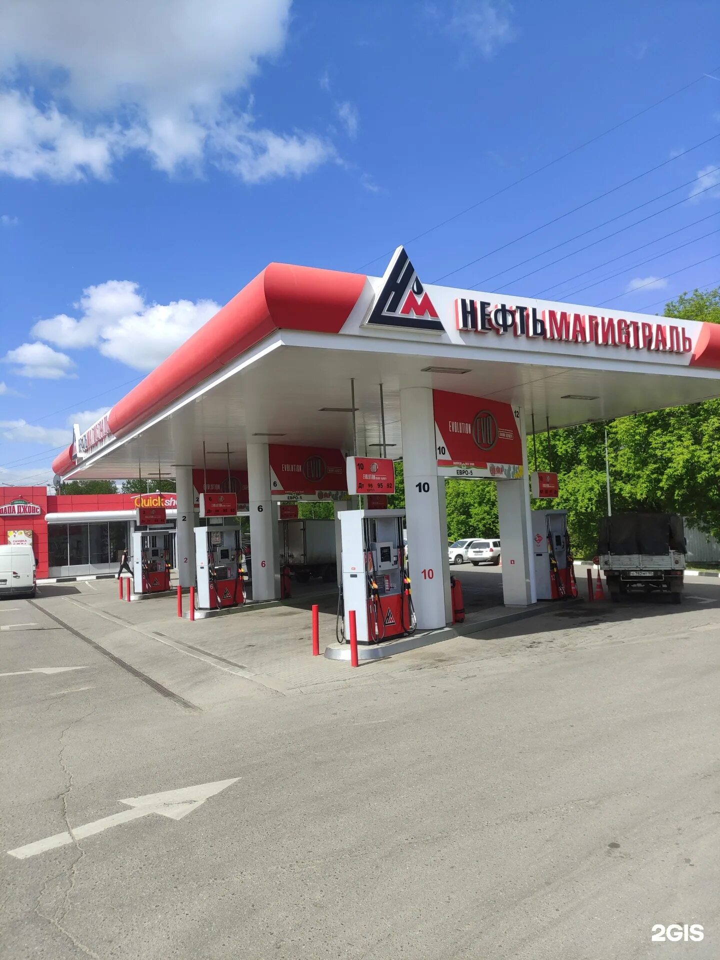 Панорама: Нефтьмагистраль, АЗС, Московская область, Одинцовский городской округ,