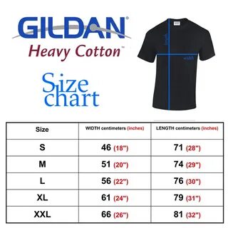 gildan cotton size chart - tkanimoderna.ru.