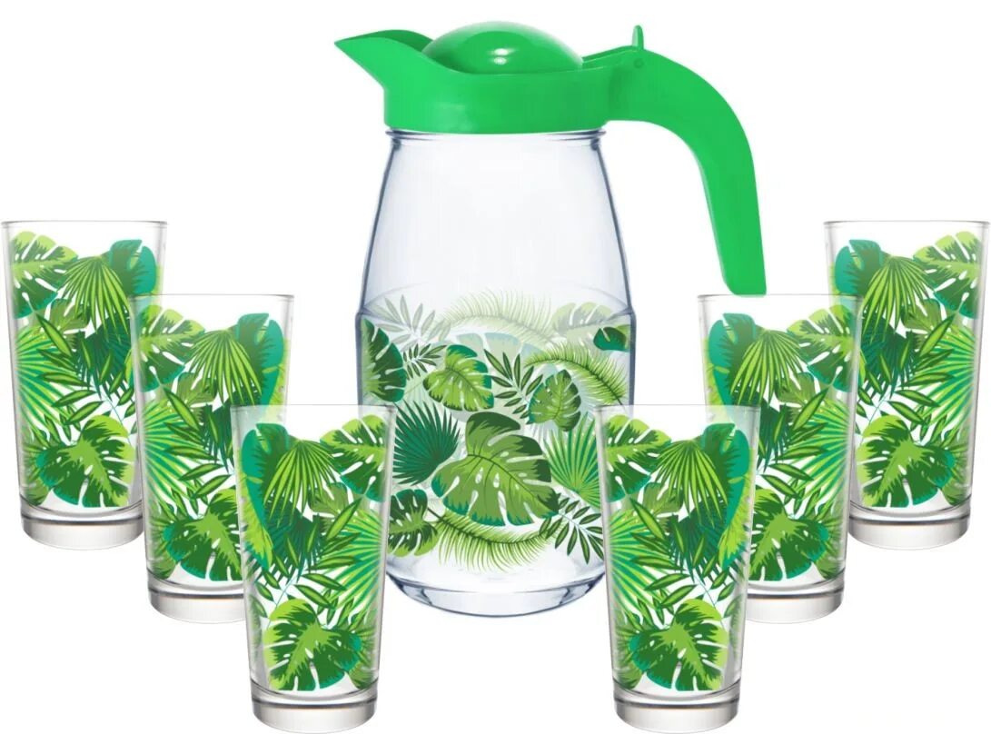 Набор гусь-хрустальный винтаж eav25-3944/402 кувшин + стаканы 7 предметов. Набрать кувшин с водой. Набрать кувшин с водой. Набрать кувшин с водой. Victoria.