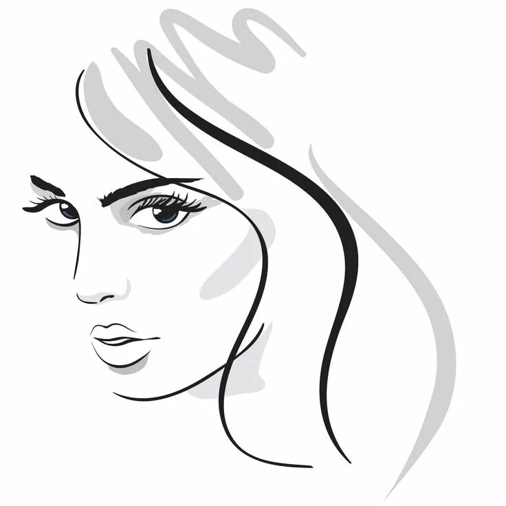Лицо линиями. Иконка медиа материалы без фона. Очертания лица. Ревью контуры. Портрет линиями.