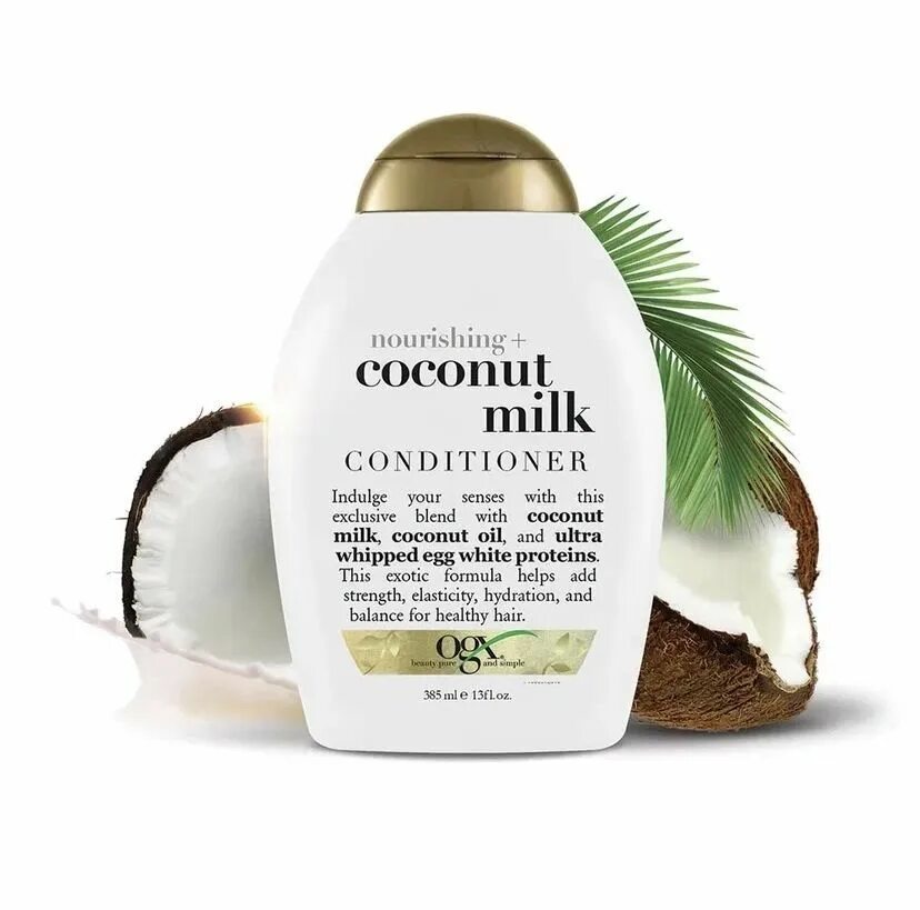 Шампунь Coconut Milk OGX. Coconut Oil шампунь OGX. OGX Nourishing Coconut Milk Shampoo. Coconut Milk кондиционер OGX.