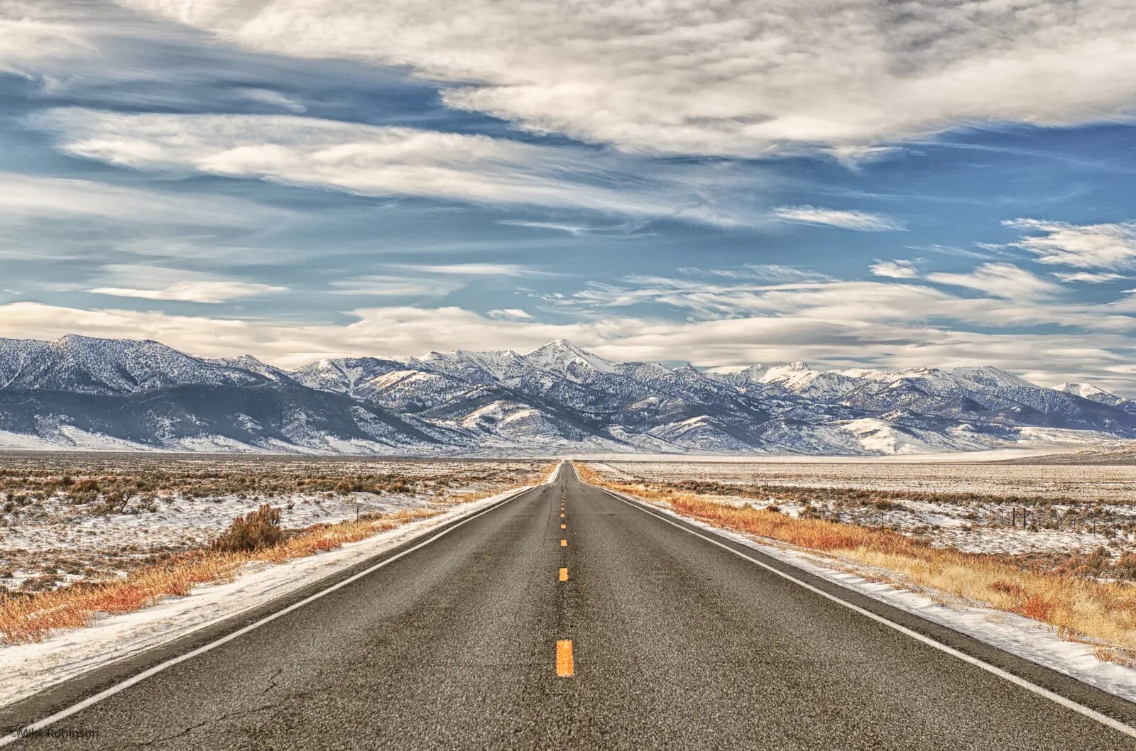 It is a very road. It is a very road