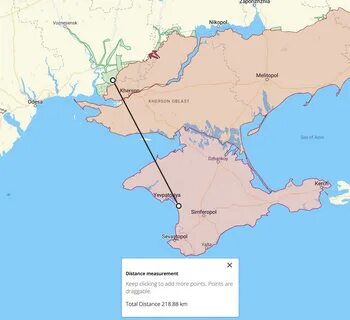 Джанкой саки расстояние