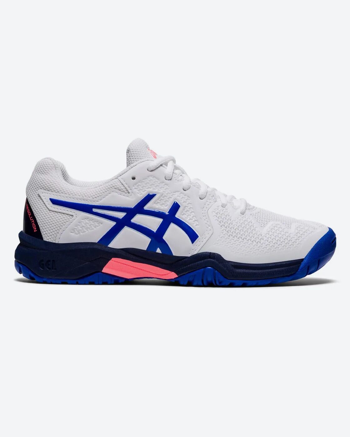 Кроссовки Gel-Resolution 8 Clay GS. ASICS Gel Resolution 8. ASICS Gel-excite™ 8 GS. Кроссовки женские ASICS Gel Resolution 8 - White/Lapis Lazuli Blue. Gel resolution