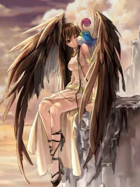 Демон забирающий души. Друзья ангелов Падший ангел. Ангел с коричневыми крыльями.