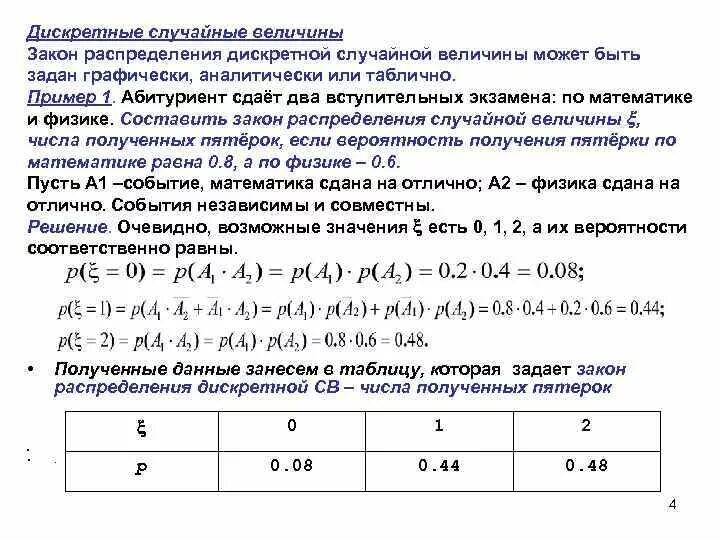 Случайная величина 10 класс статистика. Закон распределения случайной величины на примере с таблицей. Закон распределения дискретной случайной. Составить закон распределения случайной величины. Закон распределения дискретной случайной величины.