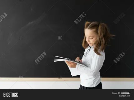 She is standing